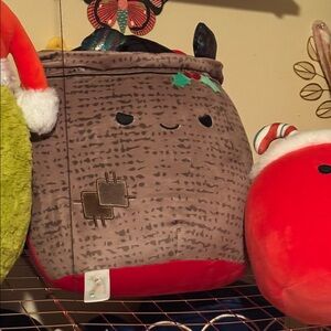 Lowell naughty or nice holiday bag select series squishmallow ( double sided )